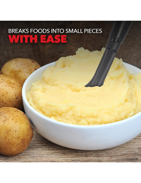 Picador de Carne Manual Exultimate - Utensilio Antiadherente 25.4 cm