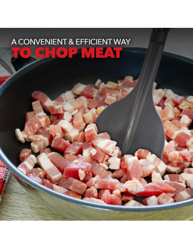 Picador de Carne Manual Exultimate - Utensilio Antiadherente 25.4 cm