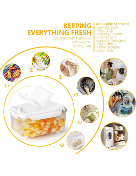 Contenedor de Almacenamiento de Alimentos LivLab 10 lbs Contenedor de Almacenamiento de Alimentos LivLab 10 lbs