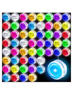 54 Piezas Yo Yo LED Iluminado Yunsailing para Niños