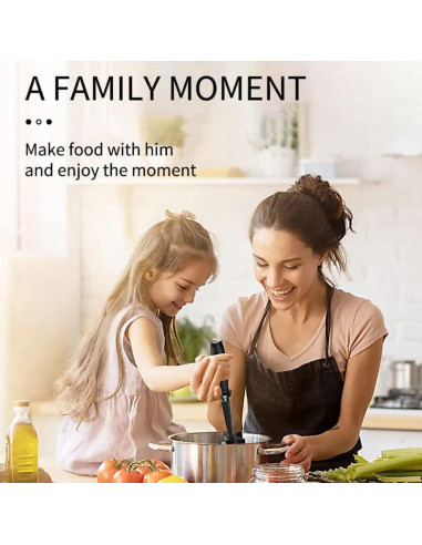 Mejorador de Picadora de Carne tumbliQ, 5 Cuchillas Curvas, Nylon