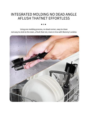 Mejorador de Picadora de Carne tumbliQ, 5 Cuchillas Curvas, Nylon