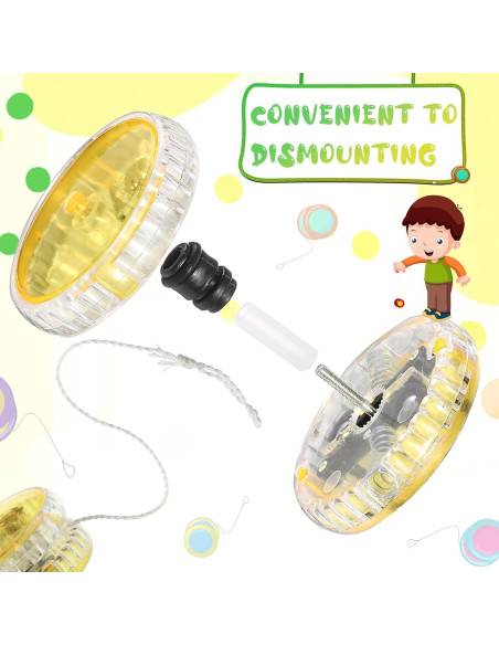 54 Piezas Yo Yo LED Iluminado Yunsailing para Niños