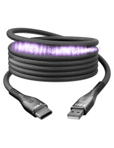 Cable USB a USB C MagStack 1M Cargador Rápido iPhone Galaxy