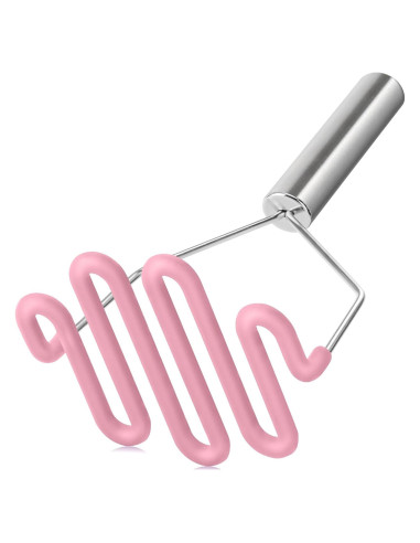 Prensador de Papas Urbanstrive Acero Inoxidable Rosa 23x12cm