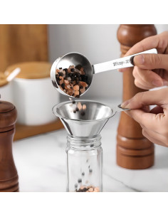 Embudo de Especias Acero Inoxidable Voxmude 7,37 cm 2