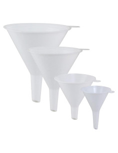 Embudo plástico multiusos KarZone 4 Pack - 13,97 cm