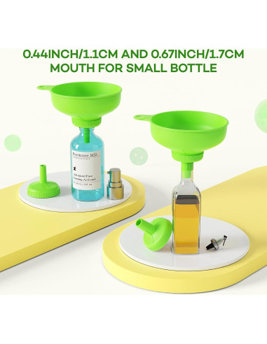 Embudo Versátil Pisol Verde con 5 Picos y 2 Filtros