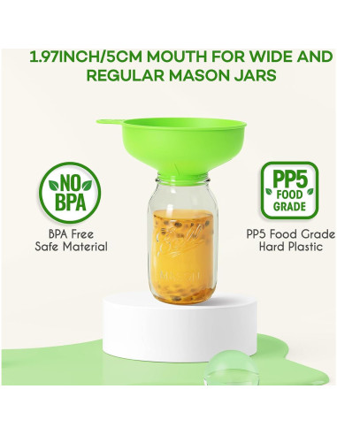 Embudo Versátil Pisol Verde con 5 Picos y 2 Filtros