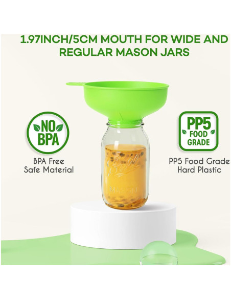 Embudo Versátil Pisol Verde con 5 Picos y 2 Filtros