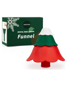 Juego de Embudos de Silicona OTMOTMO - Boca Ancha, Libre BPA
