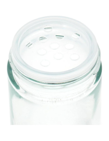 Soporte Giratorio para Especias Home Basics 16 Tarros Plata