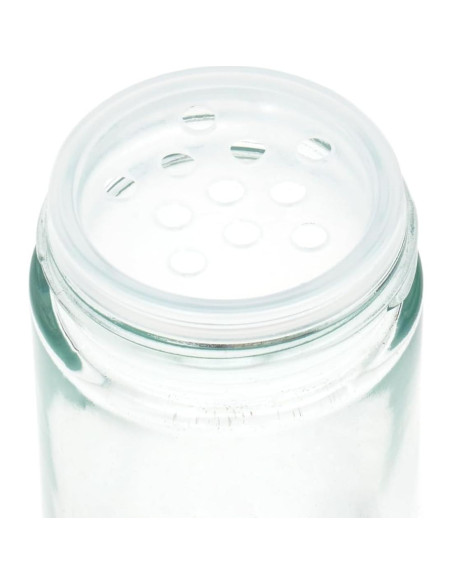 Soporte Giratorio para Especias Home Basics 16 Tarros Plata