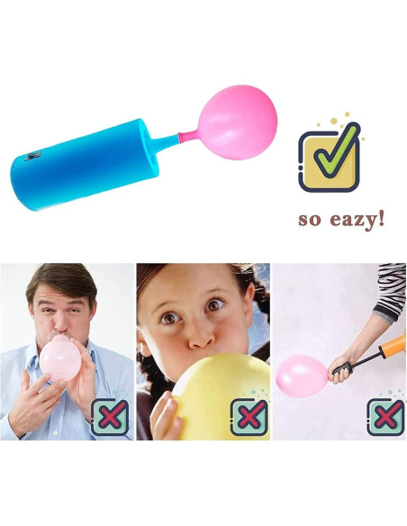 Bomba de aire eléctrica 3T6B para globos - 18L/min, 12V