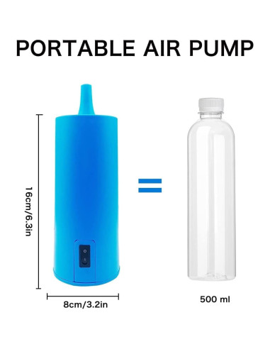 Bomba de aire eléctrica 3T6B para globos - 18L/min, 12V
