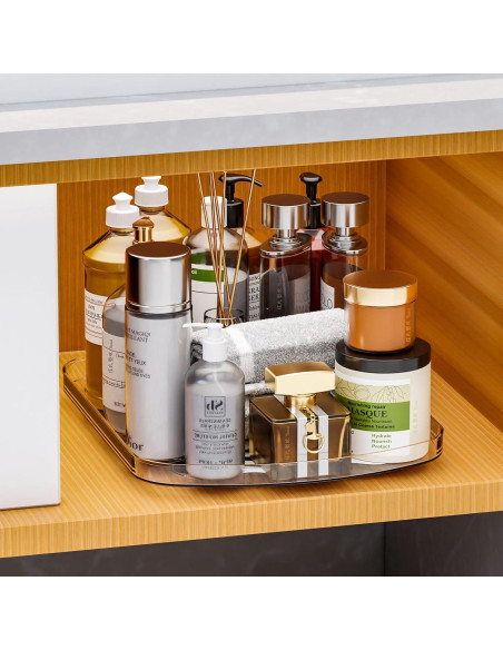 Organizador de Refrigerador Yieach 40x30 cm Rotativo 360 Organizador de Refrigerador Yieach 40x30 cm Rotativo 360