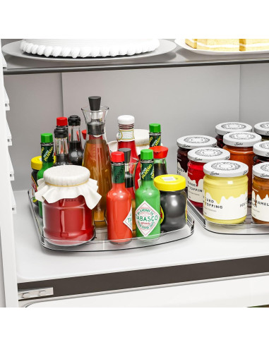 Organizador de Refrigerador Yieach 40x30 cm Rotativo 360