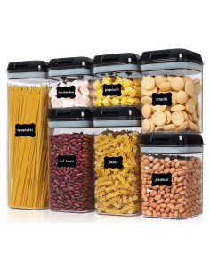 Contenedores de Almacenamiento Vtopmart 7 Piezas Herméticos 1.9L