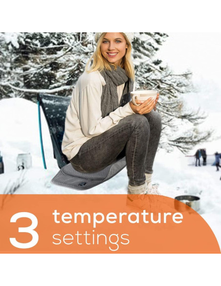 Cojín de Asiento Calentado Beurer HK47 Portátil 48x33cm