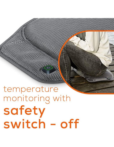 Cojín de Asiento Calentado Beurer HK47 Portátil 48x33cm