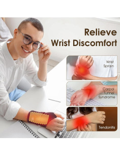 Almohadilla Térmica Inalámbrica ComfyThera para Muñeca - 2 Niveles de Calor 2