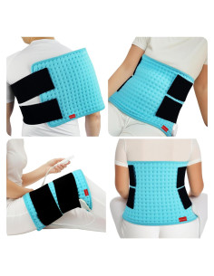 Almohadilla Térmica Eléctrica Comfytemp 30x60 cm con Correas