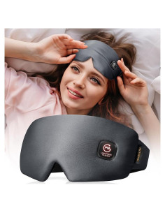 Máscara de Ojos Calentada FACEMOON Gris - Alivio Ocular