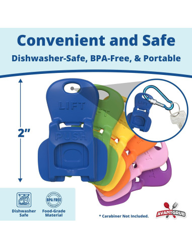 Cubiertas de Latas 6PK Avant Grub Arcoíris Protectoras