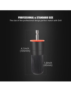 Juego de 5 Cepillos de Detalle SPTA para Automóvil 2