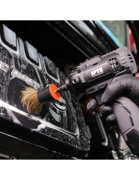 Juego de 5 Cepillos de Detalle SPTA para Automóvil