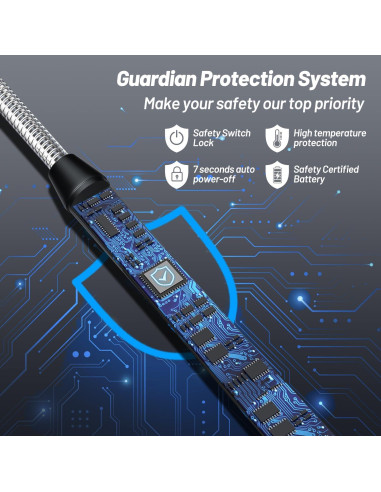 Encendedor Eléctrico AJIJING Oro Rosa Recargable USB Tipo-C