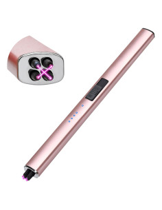 Encendedor Eléctrico Rosa OEAGO para Velas y Camping