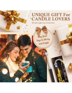 Encendedor eléctrico CAREVER recargable 2 unidades negro 2