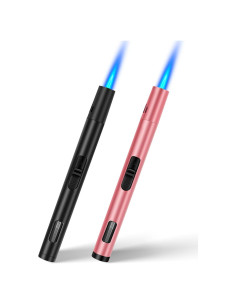 Encendedores LcFun Pack 2 Recargables Butano Jet Ajustable