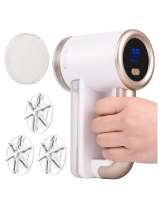 Afeitadora de Tela Recargable IRUNTEK 2000mAh LED Blanco