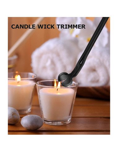 Kit 5 en 1 Accesorios para Velas STATABSTA Acero Inoxidable