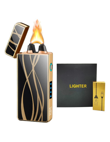 Encendedor Eléctrico RSBYE HT819 Recargable USB Aerodinámico