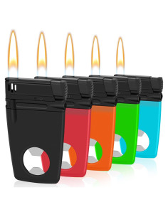 Encendedores Multifuncionales LIHTUN Paquete de 5 - Sin Gas