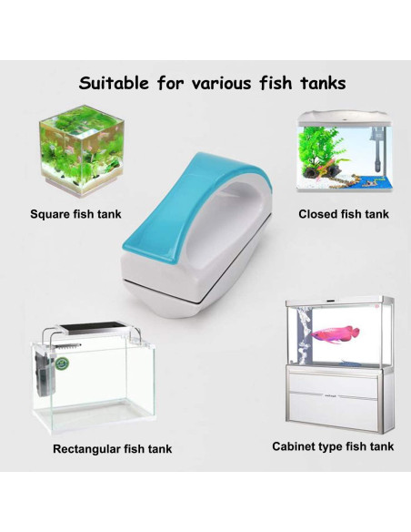 Limpiador Magnético para Acuarios Jinda Audio 15.7x6.4cm