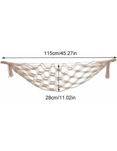 Hamaca de Almacenamiento de Juguetes Joayuezo Natural 2