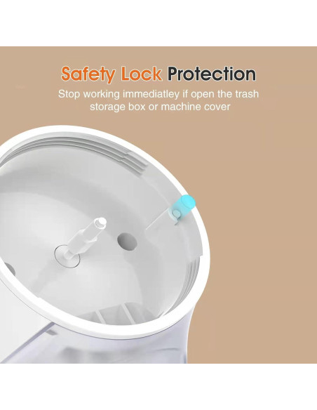 Afeitadora de tela eléctrica recargable 198g para ropa