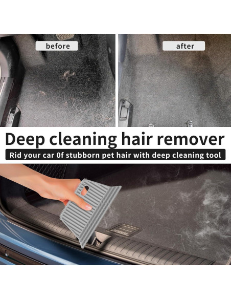 Removedor de Pelo de Mascota FLUOTINE 3 en 1 Reutilizable