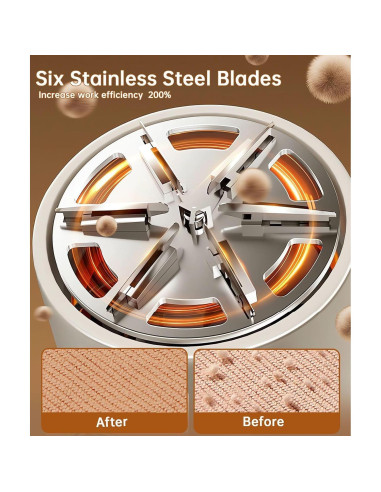 Afeitadora de tela Weftnom recargable 3 velocidades LED