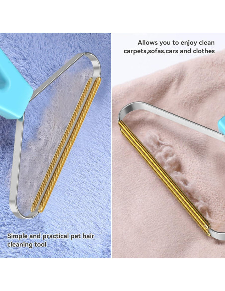 Removedor de Pelo de Mascota FLUOTINE 3 en 1 Reutilizable