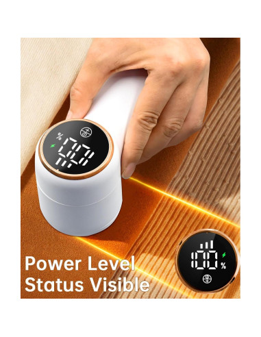 Afeitadora de tela Weftnom recargable 3 velocidades LED