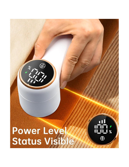 Afeitadora de tela Weftnom recargable 3 velocidades LED