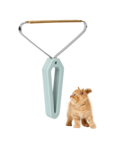 Removedor de Pelo de Mascota Amohaus - Manual, Turquesa