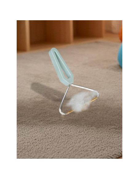 Removedor de Pelo de Mascota Amohaus - Manual, Turquesa