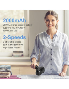 Removedor de Pelusas Eléctrico Handzee Doble Cabezal 6 Cuchillas 2