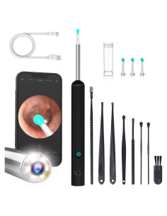 Kit de Eliminación de Cerumen OKUBOX con Cámara HD 1080P